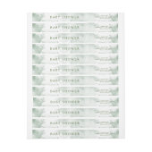 Greenery Blue hydrangea is een Baby shower (Vel)