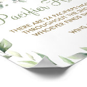 Greenery Boerderij Barnyard Animals Pacifier Hunt  Poster (Hoek)