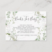 Greenery Books for Baby Informatiekaartje (Voorkant)