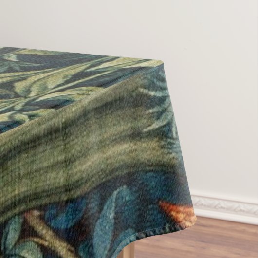 GREENERY, BOSBOUWDIEREN, fazant, vossen, groene bl Tafelkleed (Voorbeeld)