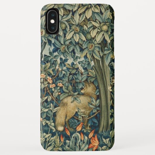 GREENERY,BOSBOUWDIEREN Fox,fazant,groene bloemen Case-Mate iPhone Case (Achterkant)
