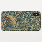 GREENERY,BOSBOUWDIEREN Fox,fazant,groene bloemen Case-Mate iPhone Case (Achterkant (horizontaal))