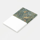 GREENERY,BOSBOUWDIEREN Fox,fazant,groene bloemen Post-it® Notes (Schuin)