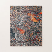 GREENERY, BOSSTE DIEREN, fazant, rode vos, bladere Legpuzzel (Verticaal)