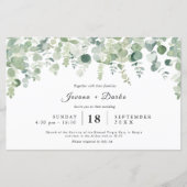 Greenery Botanic Eucaliptus Wedding (Voorkant)