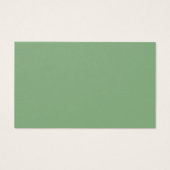 Greenery Botanical Baby Name Suggestions Kaart (Achterkant)