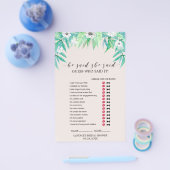 Greenery Botanical Wreate "Hij zei dat ze zei: Gam Flyer (Enkel)