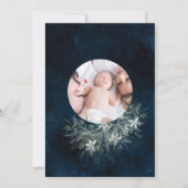 Greenery  bouquet, bruiloft Suite Uitnodiging (Achterkant)