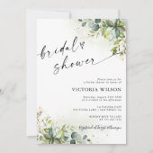 Greenery Bridal Shower Kaart (Voorkant)