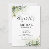 Greenery Bridal Shower Kaart (Voorkant)