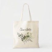 Greenery Bridesmaid bruiloft Canvas tas (Voorkant)