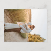 Greenery Brush Kalligrafie bruiloft Briefkaart (Achterkant)