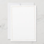 Greenery Calla Lily Kaart (Achterkant)