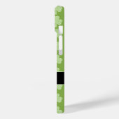 Greenery Clover Polka stipt Patrick's Day Monogram Case-Mate iPhone Case (Achterkant / Links)