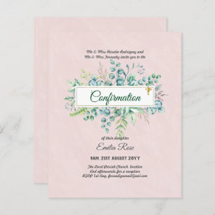 Greenery CONFIRMATION nodigt Moderne Dubbelzijdig