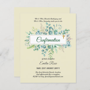 Greenery CONFIRMATION nodigt Moderne Dubbelzijdig
