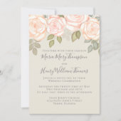 Greenery Elegant Waterverf Rustic Floral Sage Kaart (Voorkant)