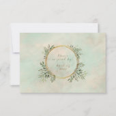 Greenery en Gold Geometric Lijst (Voorkant)