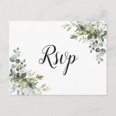 Greenery Enclosure RSVP kaart (Voorkant)