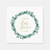 Greenery Eucalyptus Baby shower