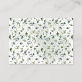 Greenery Eucalyptus-beeldscherm Geen oploopschoene Informatiekaartje (Achterkant)