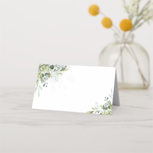 Greenery eucalyptus bruiloft (Voorkant)