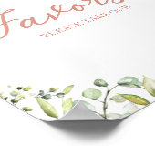 Greenery Eucalyptus Calligraphy Favors Sign Poster (Hoek)