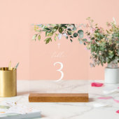 Greenery, Eucalyptus Leaves, Baptism Table Numbers (Mariage)