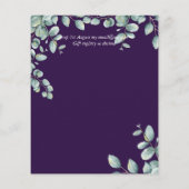 Greenery Eucalyptus Lila Lemon Gray Wedding (Achterkant)