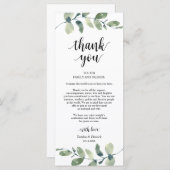 Greenery Eucalyptus Place Programma (Voorkant / Achterkant)