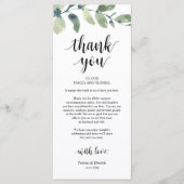 Greenery Eucalyptus Place Programma (Voorkant)