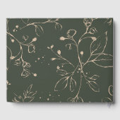 Greenery Eucalyptus Wedding Gastenboek (Achterkant)