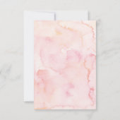 Greenery Floral Wedding uitgesteld Kaart (Achterkant)