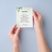 Greenery Flyer (Hand)