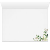 Greenery Foliage Leaves Elegant Hartelijk dank (Binnen Horizontaal (Onder))