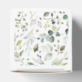 Greenery Foliage Safari Baby shower Favor Box Bedankdoosjes (Bovenkant)