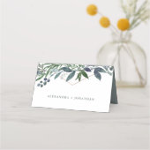 Greenery Geo | Roos Gold Wedding (Achterkant)