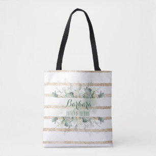 Greenery Gold Botanische Moeder van het Bruid Tas
