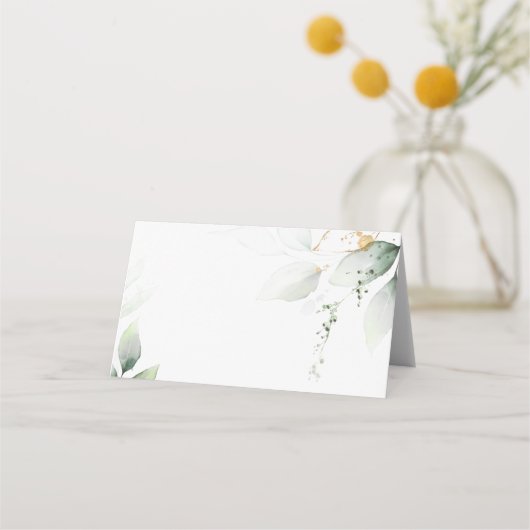 Greenery & Gold Eucalyptus Wedding (Voorkant)