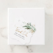 Greenery Gold Wedding Hartelijk dank Bedankjes Labels (In situ)