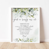 Greenery heeft een ring op het spel gezet poster