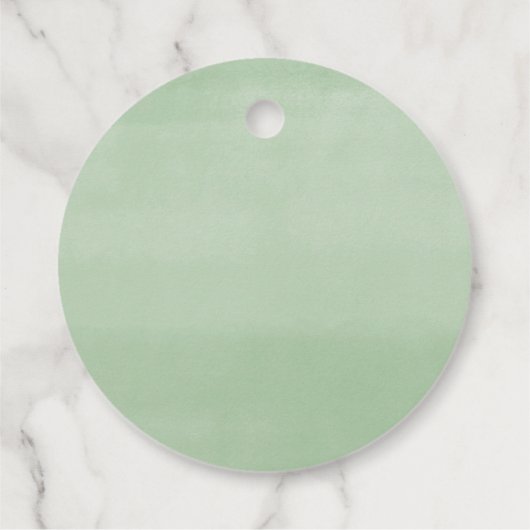 Greenery holly rood goud waterverf cadeau labels (Achterkant)