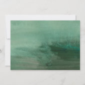 Greenery Ivory Wild Floral Save the Date (Achterkant)