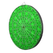 Greenery Kaleidoscope Dartbord (Voorkant Rechts)