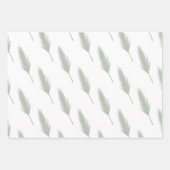 Greenery kerstinpakpapier inpakpapier vel (Voorkant 3)