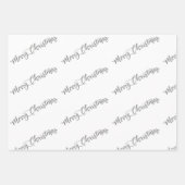 Greenery kerstinpakpapier inpakpapier vel (Voorkant)