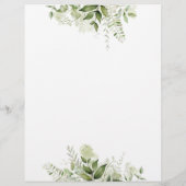 Greenery laat de tijdlijn voor het planningsschema (Achterkant)