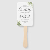 Greenery laat het Programma van de Weddenschap van Handwaaier (Voorkant)