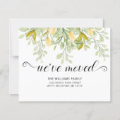 Greenery Lemon Waterverf Floral (Voorkant)