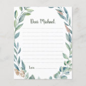 Greenery Lijst Time Capsule Kaart (Voorkant)